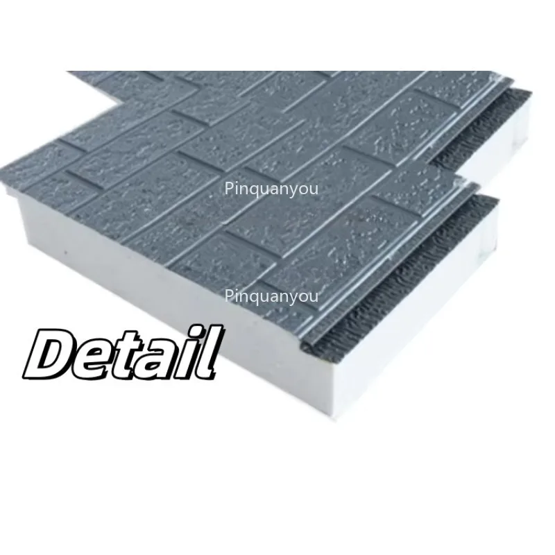 

Modern Design Insulation Sound Roof Sandwich Panels Aluminum Foam EPS Low Price Various Thickness Options 30mm 50mm 75mm 100mm