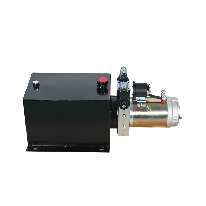 

Hydraulic Power Unit Assembly 24V Miniature Single Bidirectional Hydraulic Pump Station Electric Lift Platform Oil Cylinder