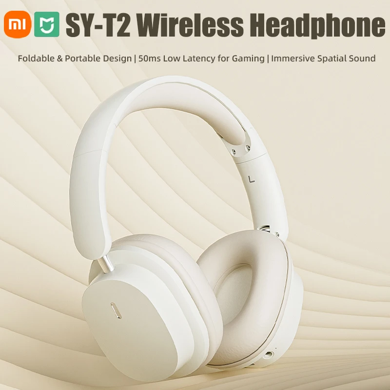 Xiaomi Bluetooth Headset SY-T2 High Quality Noise Reduction Wireless Microphone Wired Earphone Gamers Headphones 