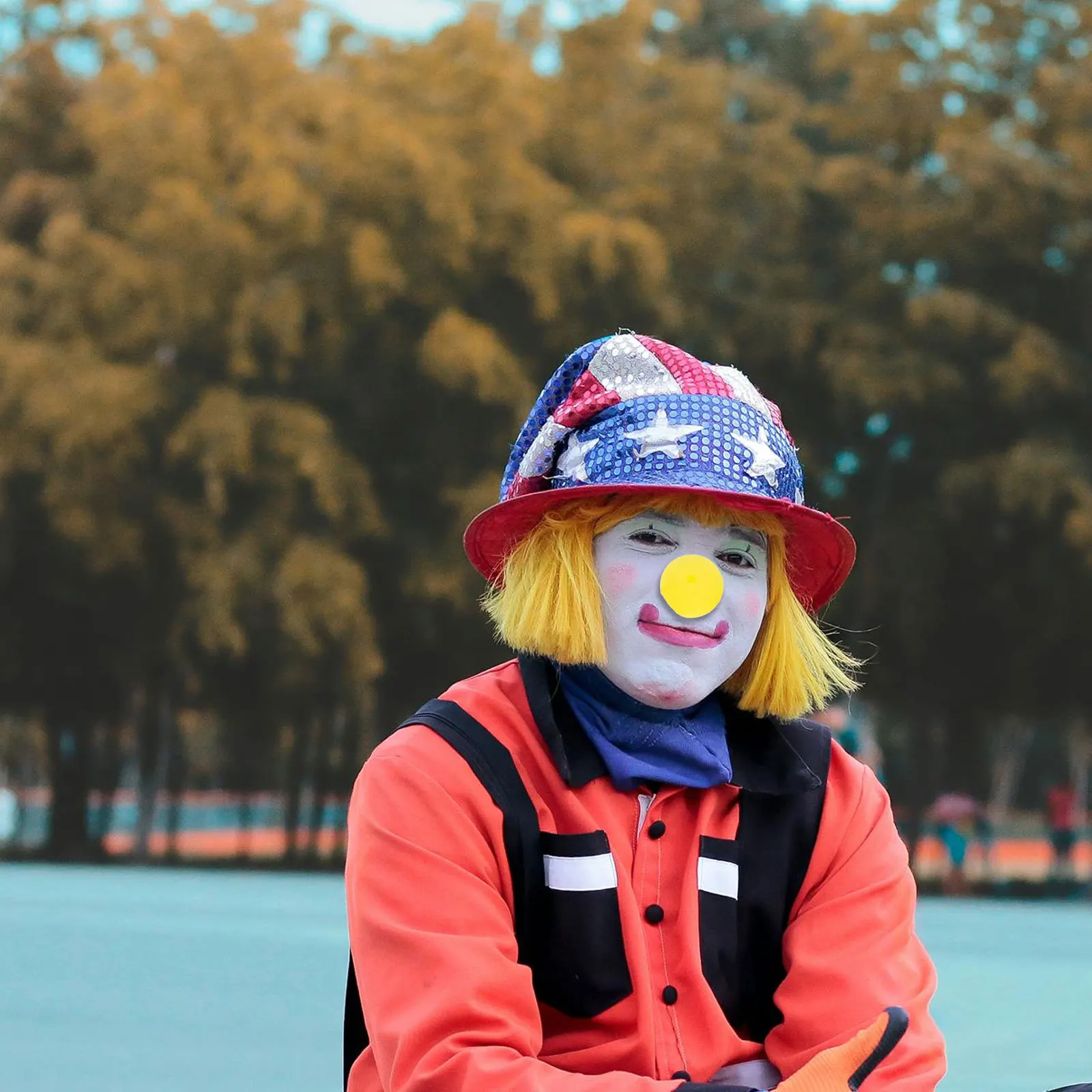 

40pcs Clown Nose Prop Sponge Lightweight Circus Costume Party Halloween Cosplay Accessory Reusable Carnival Supply Decorative