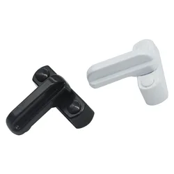 High Quality Zinc Aluminum Alloy UPVC Black and White Window Door Lock Home Balcony Practical Replacement Safety
