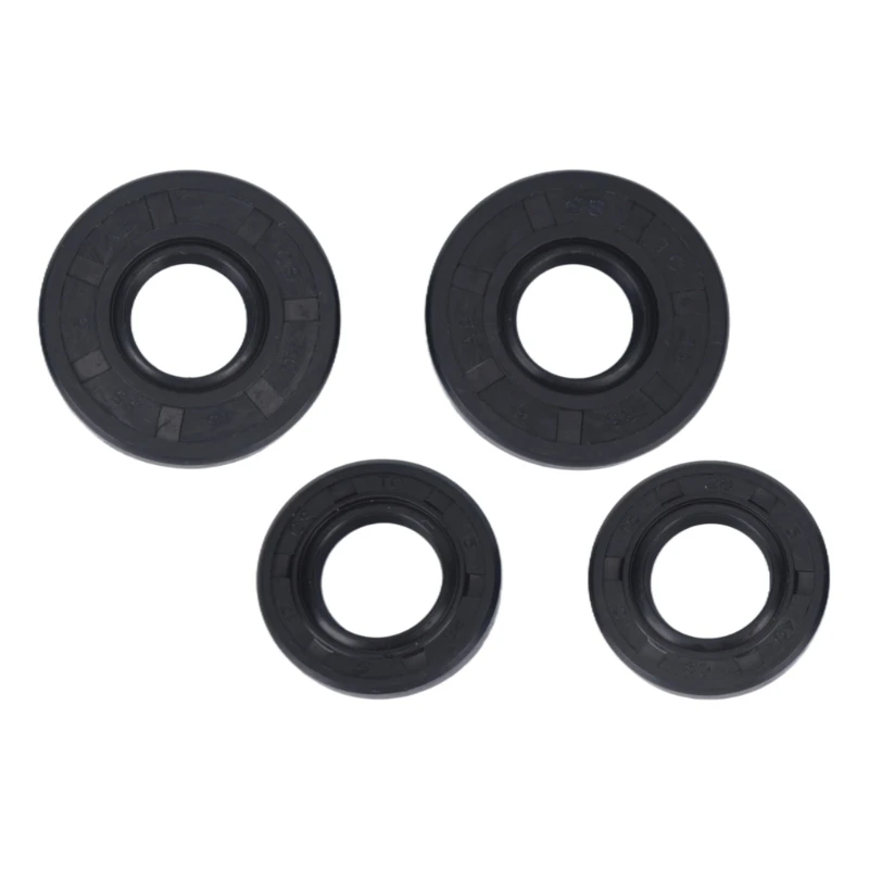  Nitrile Covered Double Lip for w/ Garter Spring  Lightweight Oil Seal Plastic 4