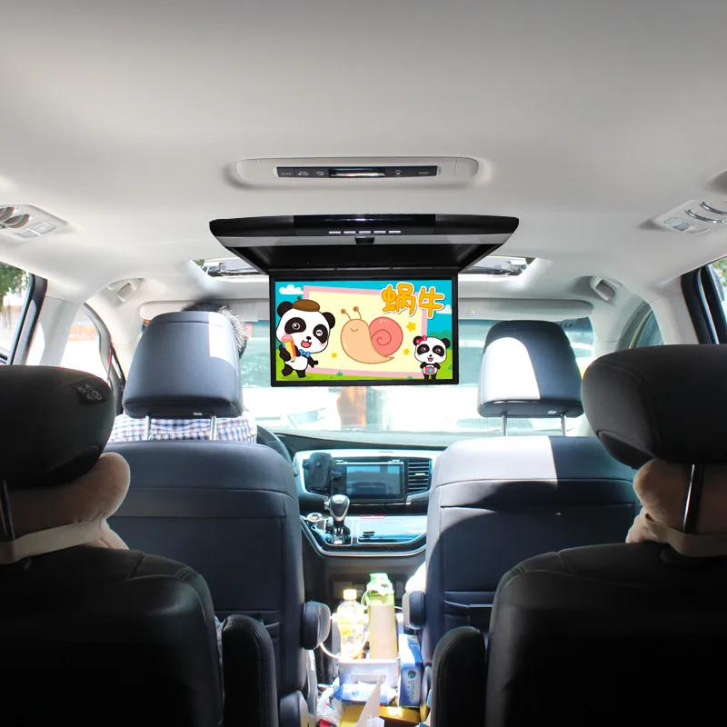 12/15.4/17/19/22 Inch Overhead TV Dakmontage/Flip-down Monitor Display voor Auto Bus Vrachtwagen Gebruik