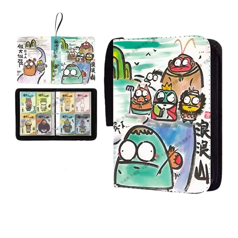 Nobody Film and Television Peripherals Game Card Book Zipper Binder 400pcs Large Capacity Card Holder Children’s Trendy Toy Gift