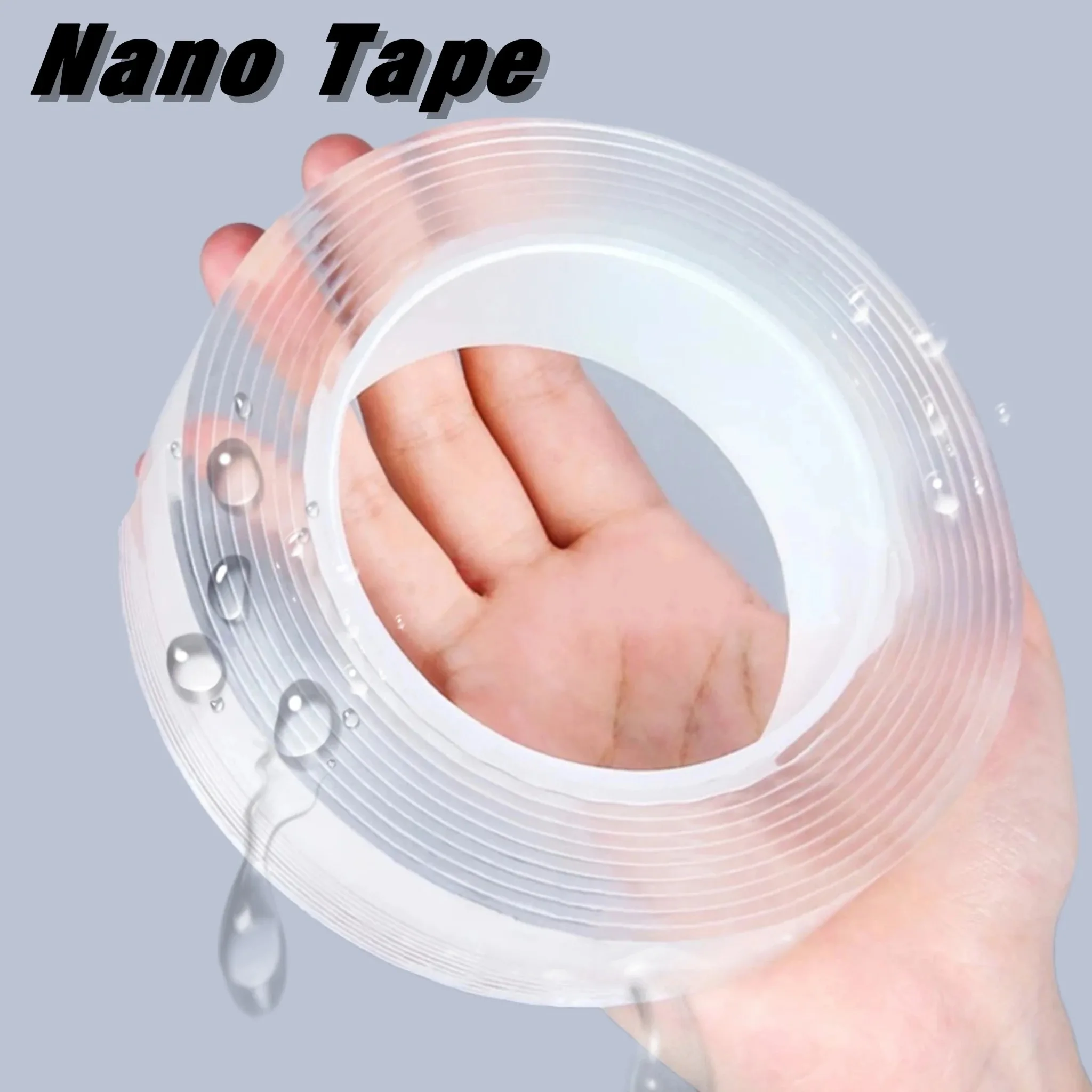 Ultra-strong Double Sided Adhesive Monster Nano Tape Home Appliance Waterproof Wall Stickers Home Improvement Resistant Tapes