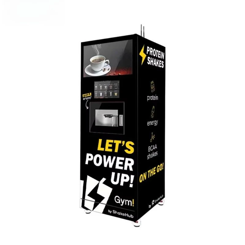 Self Service Whey Protein Shake Vending Machine Automatic Mixing Module Custom Floor Stand Commercial For Gym Fitness Venue
