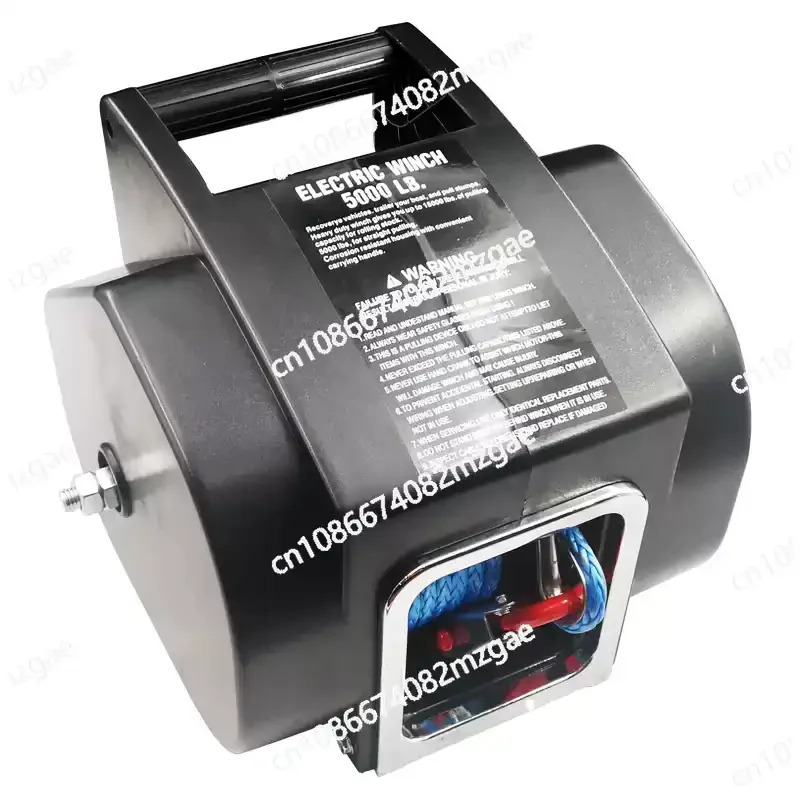 

5000 Lbs Wireless Electric Winch 12V 500W Portable, SUV Marine Self-Rescue Hoisting Winch for Car and Boat Recovery