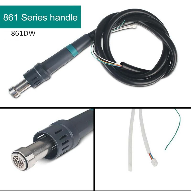 Original QUICK Heat Gun Welding Blower Gun Replacement Accessories 861DW 858D 850A 850D 861DW 990AD 2008 957 Heat Hor Gun Handle