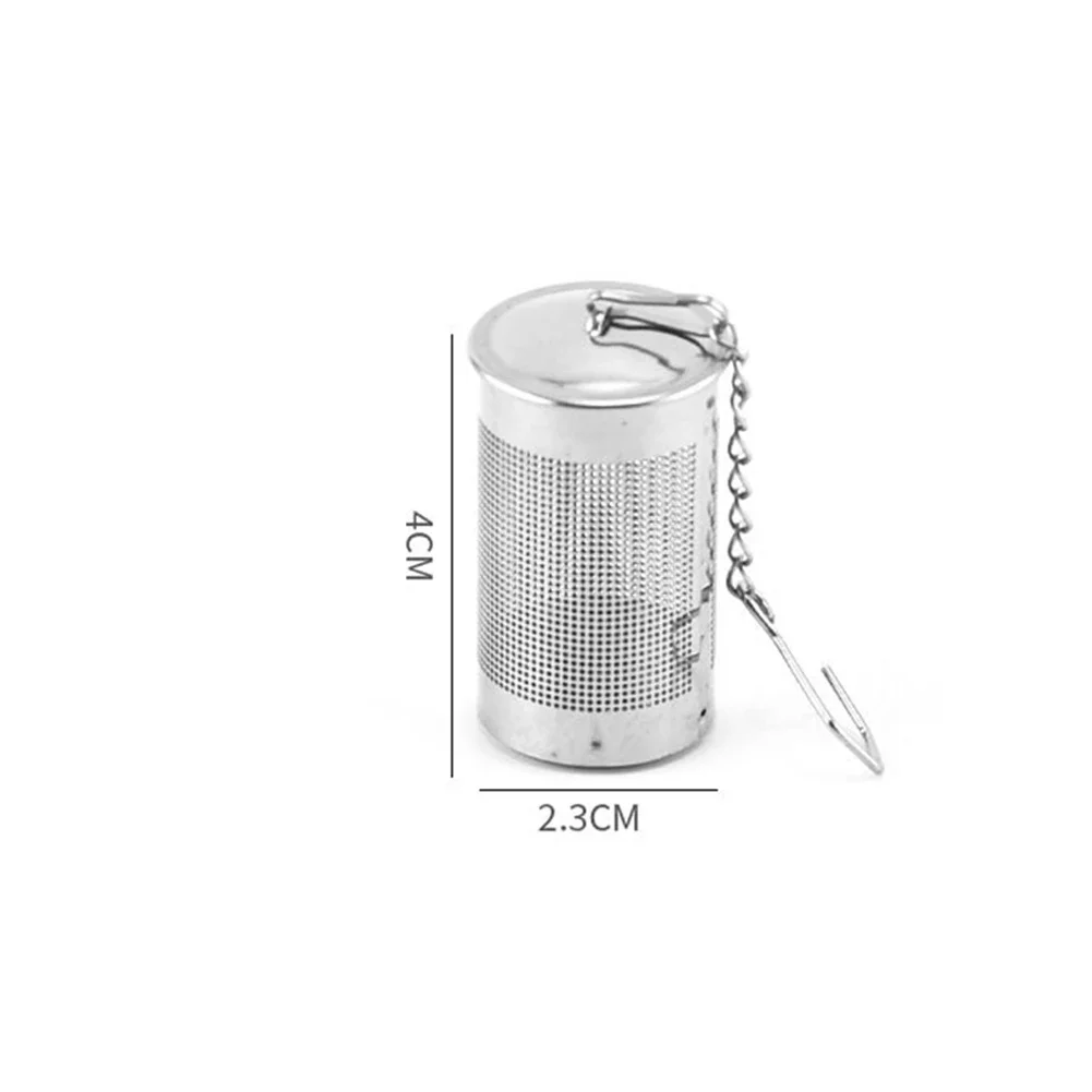 Stainless Steel Tea Infuser Locking Spice Seasoning Strainer Leaves Diffuser Tea Ball Strainer Mesh Filter Kitchen Accessories