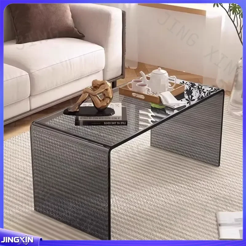 custom for Nordic Style Solid Wood Edge Coffee Table Small Apartment Movable Bay Window Table Simple Cream Wind Living Room