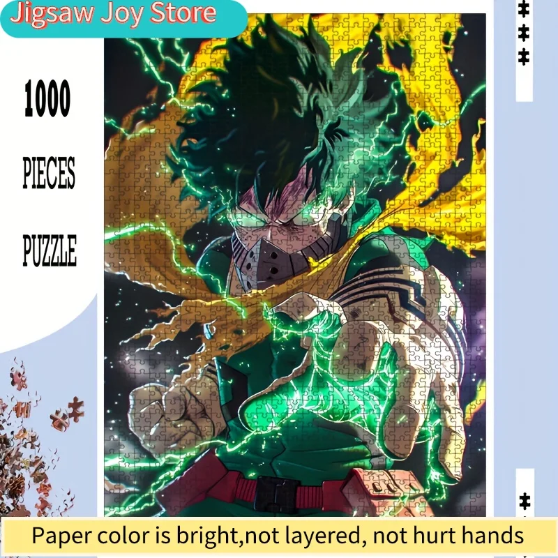 

1 Box of of Popular Anime Puzzle 50*70 Cm/19.7*27.6 Inches, Vitality Large Puzzle, Production Fun, Suitable for Home Decoratio