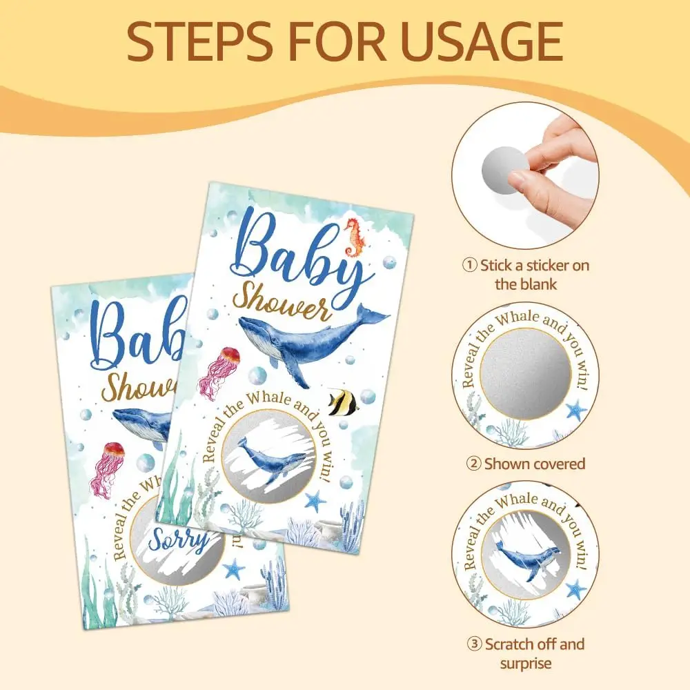 

50pcs Scratch-off Game Cards (Perfect for Family Gatherings, Bachelorette Parties, Weddings, Birthday Parties, and Christmas)