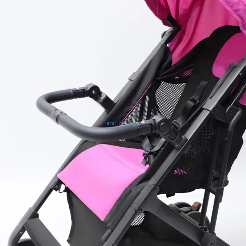 

24BE Strollers Bumper Bar Adjustable Handlebar Replacement Crossbar Fit Pushchair