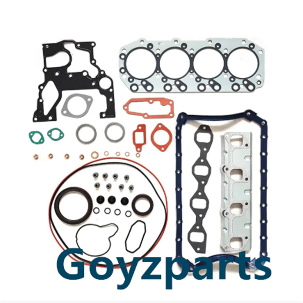 4JG1 4JG1T 5-87811-114-1 Full Gasket Set Kit for Isuzu HITACHI JCB IHI ZX70 80NX 8060 CTL70 Excavator Digger Skid steer Loaders