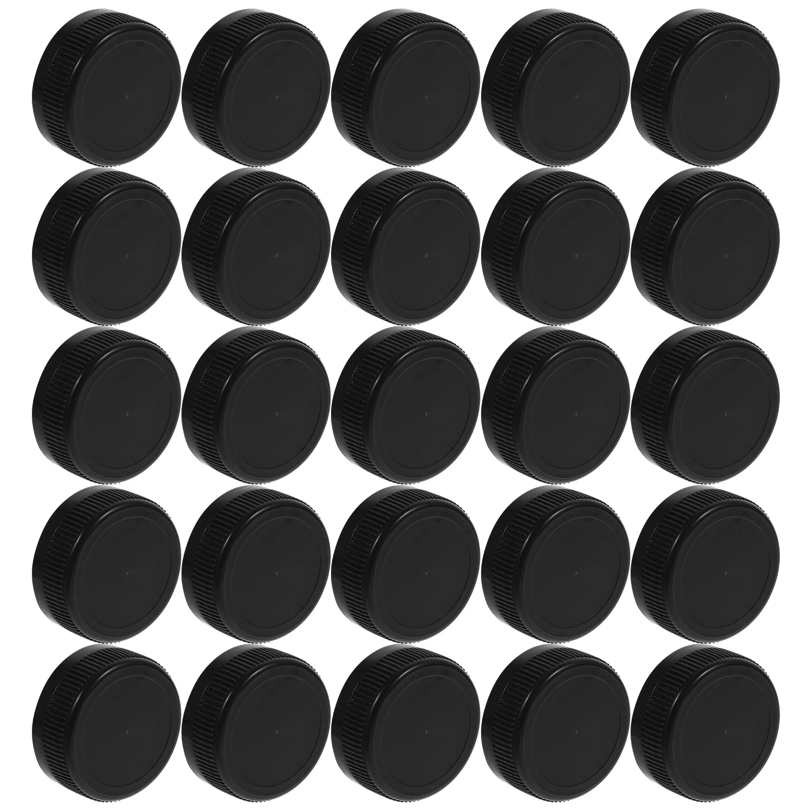 

100pcs Plastic Bottle Caps Colored Diy Craft Covers For Kids Educational Handcraft Reusable Water Bottle Sealing Lids Teaching
