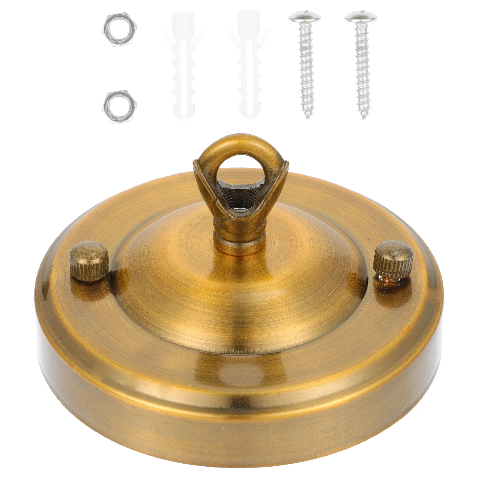 

Retro Iron Ceiling Lamp Base Simple Decorative Chandelier Canopy for Living Room Bar Cafe Pendant Light Mounting Bracket