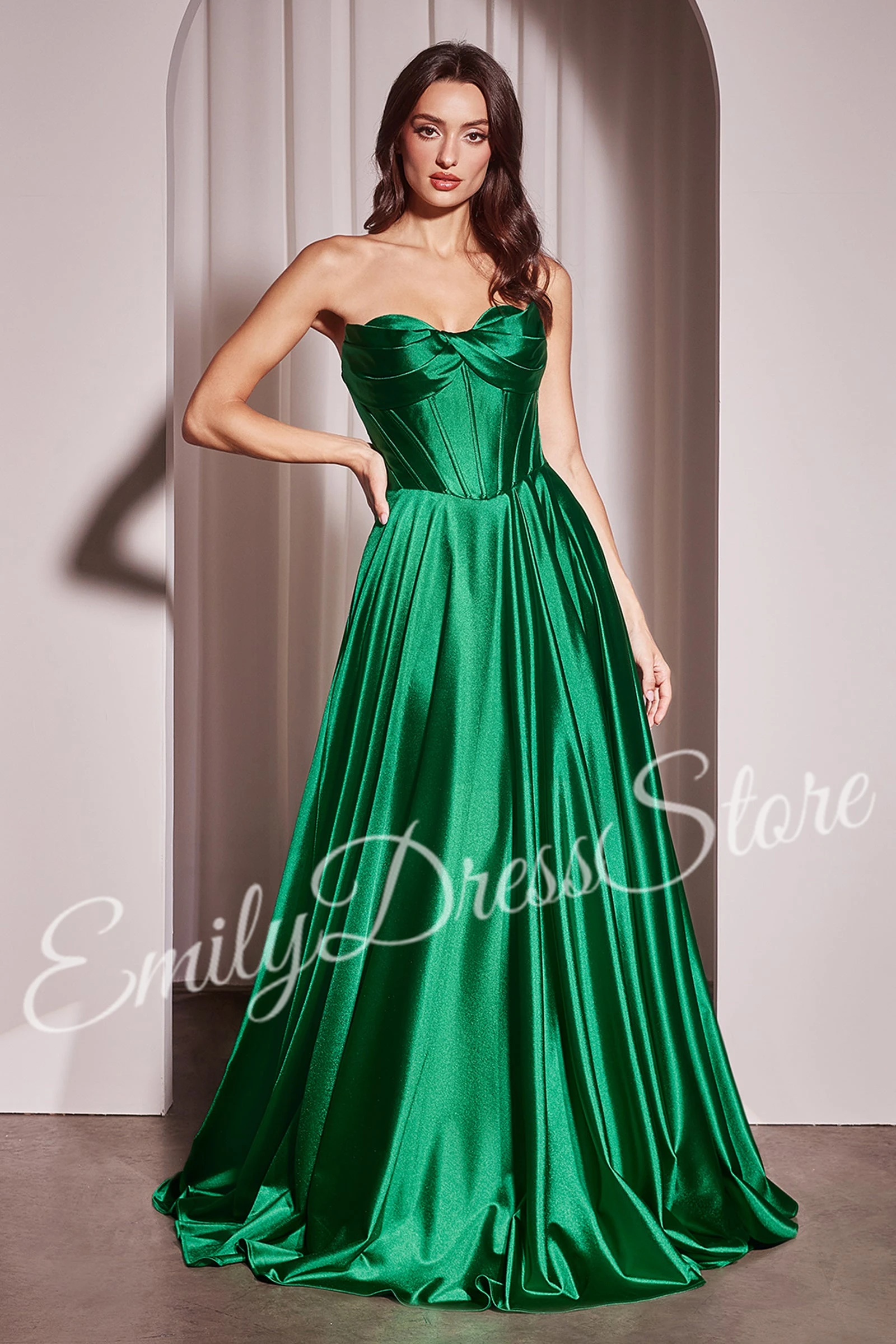 Vestido de noche para mujer, elegante, azul, ajustado, Sexy, de satén, con horquilla alta y hombros descubiertos, vestidos de baile largos formales para novia, vestido de desfile de tendencia