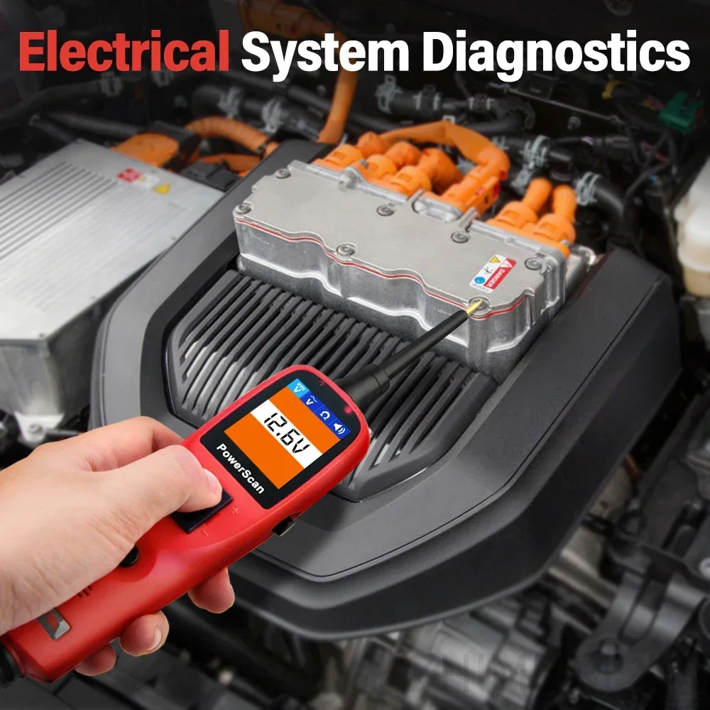2024 Newest Autel PowerScan PS100 12V 24V Electrical System Diagnostic Tool Automotive Circuit Tester Power Circuit Probe Kit