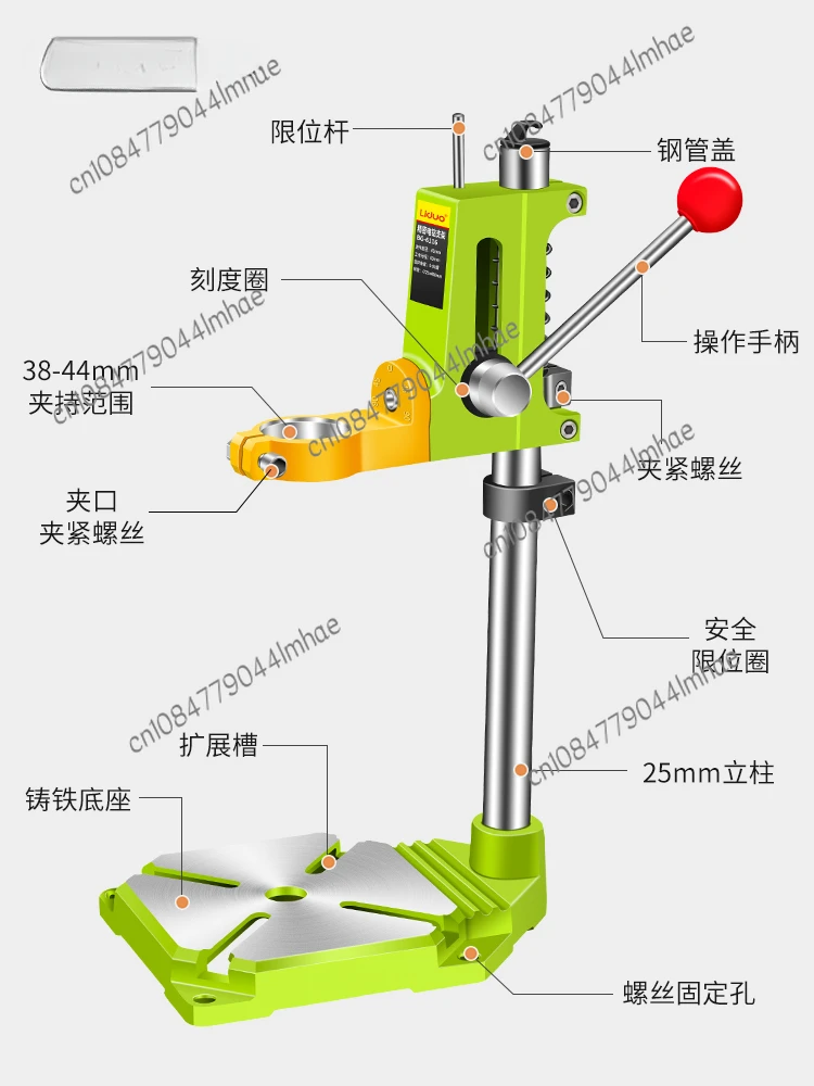 Bench  hand drill bracket small household drilling machine multifunctional pistol  fixed jig high-precision