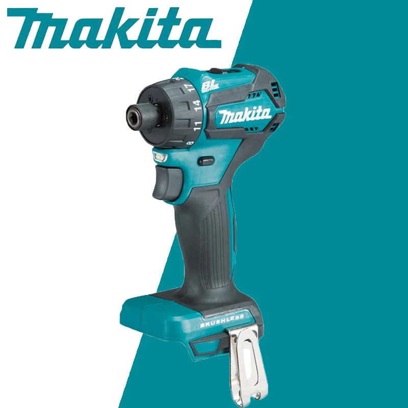 Makita Original DDF083Z 18V Li-Ion 124MM LXT Brushless Drill Driver Motor Hex Driving Shank Efficient Quick Drilling Power Tools