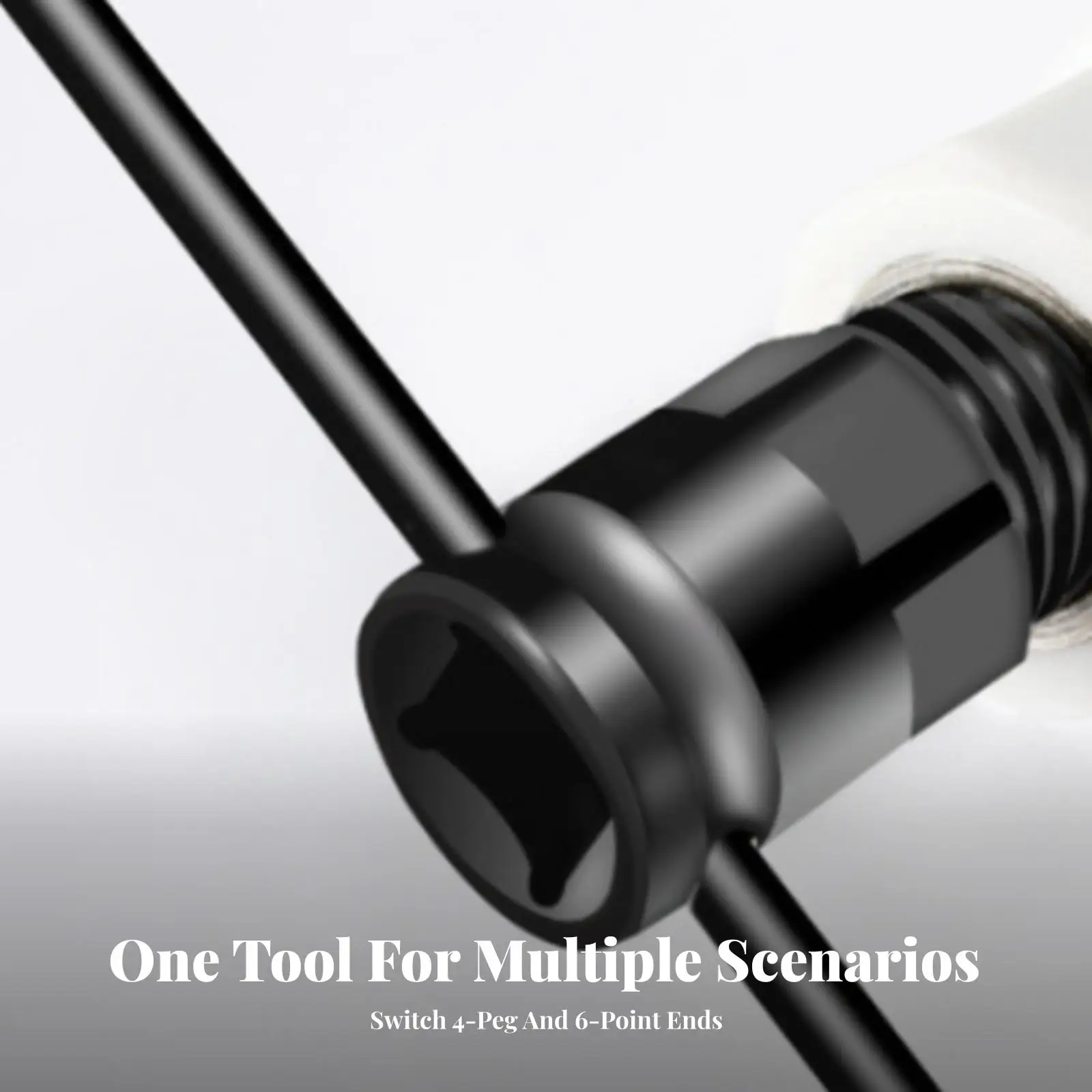 Multi-use Thread Extractor for Plumbing Accessories Seized Screw Removal with 105 Mm Leverage Bar