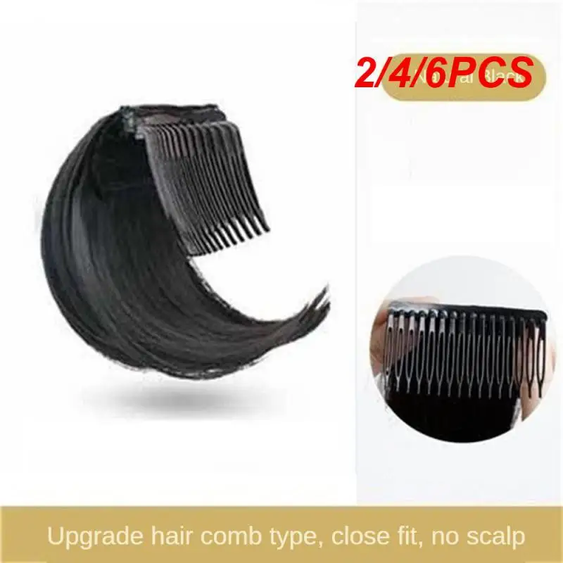 2/4/6PCS Clip- Hair Piece Blend Seamlessly Ventilate 15.00*10.00*2.00cm Unparalleled Trendsetter Long Lasting Hair Pad