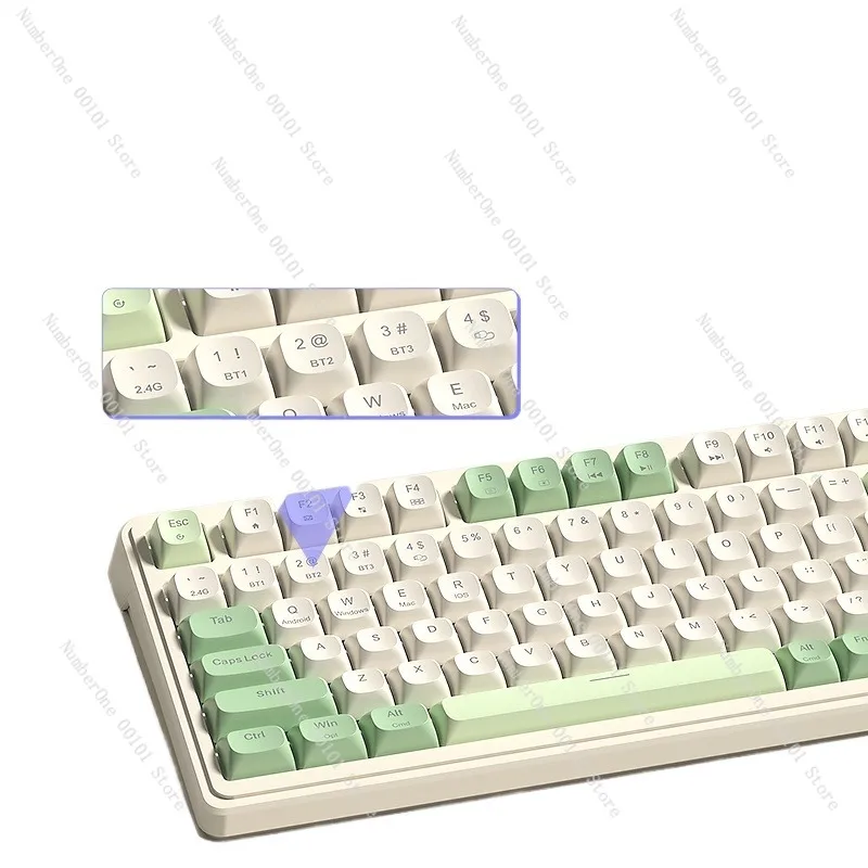 

S99 Pro Wireless Keyboard, Bluetooth and USB-C Connectivity, Multi-Function Gradient Keyboard for Gaming and Office Use