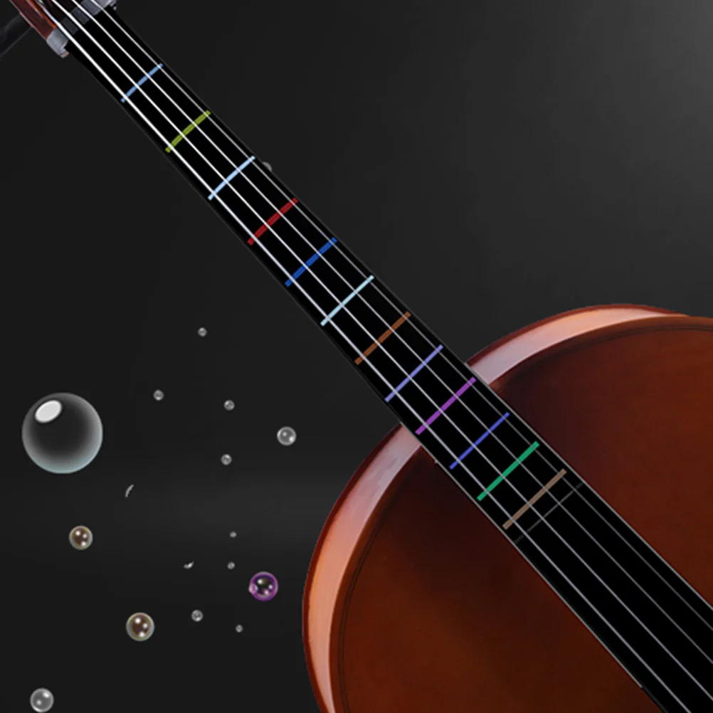 

Practical Cello Fret Sticker Finger Guide Fingerboard Grip Tape Positions Chart
