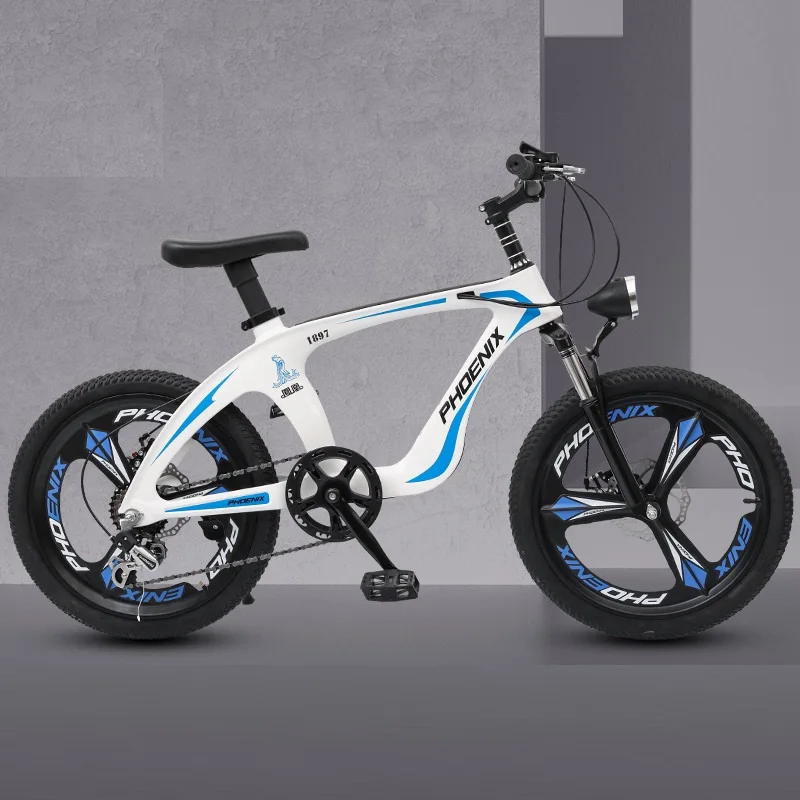 

Children's Bicycle Shock Absorption Adult Cycle Mountain Bike Kids Bike for Male Female Students Boys Girls Racing