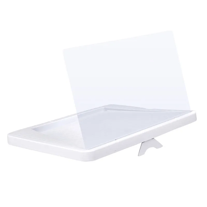 Amplificatore dello schermo a doppio uso orizzontale e verticale da 12 pollici staffa dell'amplificatore Video Ultra-trasparente lente d'ingrandimento dello schermo del telefono cellulare 3D