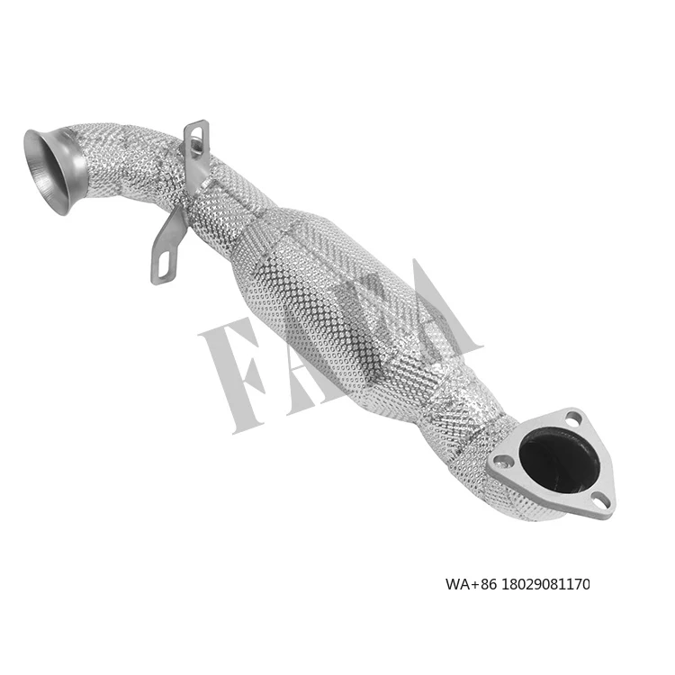 For  Mini R56 1.6T 2012 Exhaust System Catalytic Converter Head Section High-performance Downspout Without Thermal Insulation