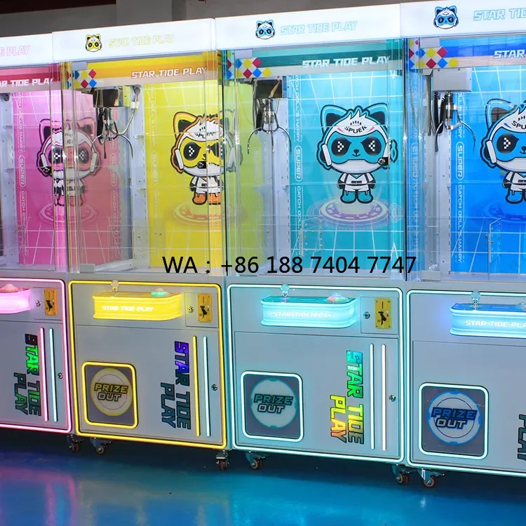 

New Style Hot Sale Doll Toy Claw Crane Machine Amusement Center Game Machine Gift Game Vending Machine for Sale