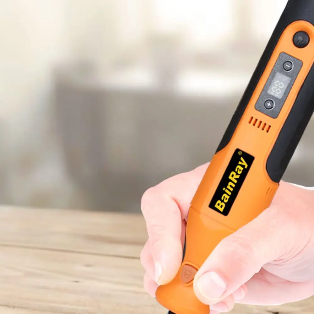 For For BainRay Cordless Mini Grinder Rechargeable Rotary Tool Electric Polisher For Precision Engraving Crafting Home Tool