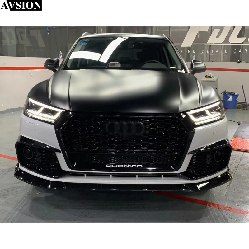 for  For Audi Body kit New arrival suitable for Audi Q5L upgrade modification to RSQ5 with bumper Grille assembly