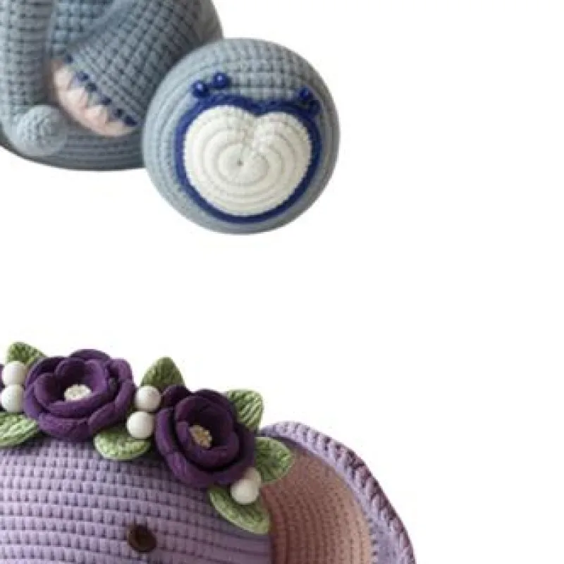 

Elephant Crochet Kit for Beginners & Adults Crochet Starter Kit DIY Crochet Animal Kits Gift for Craft Lovers and Home Decor