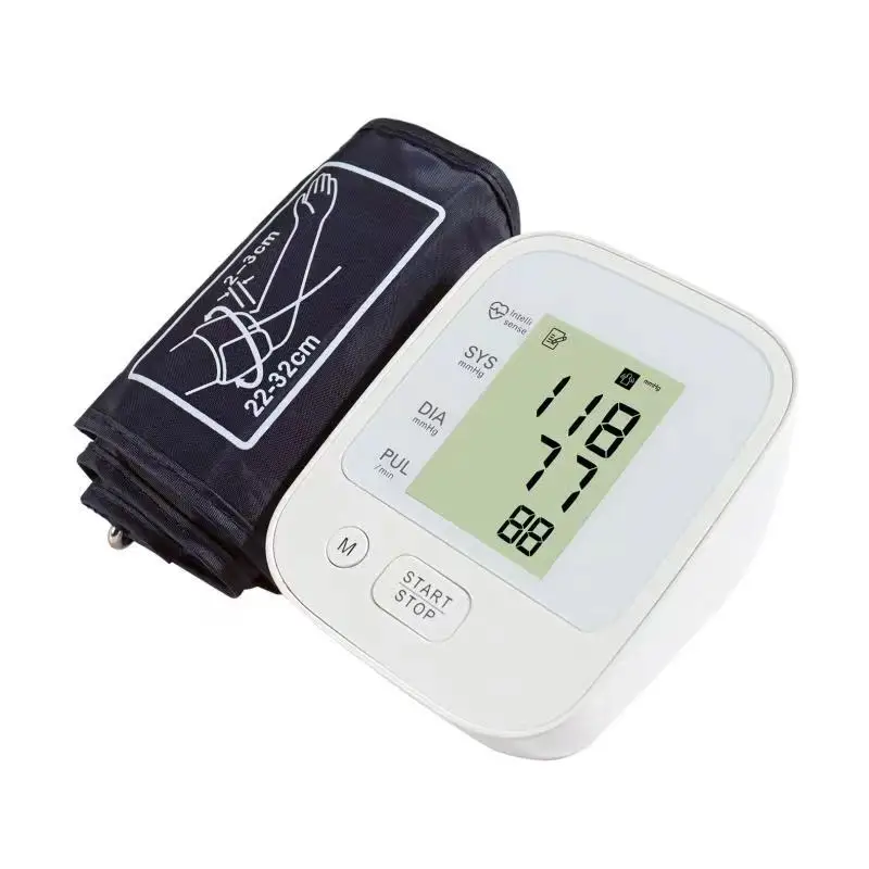 Blood Pressure Monitor Digital Arm Tensiometers Sphygmomanometer Cuff Tonometer Household Health Monitors Care Beauty