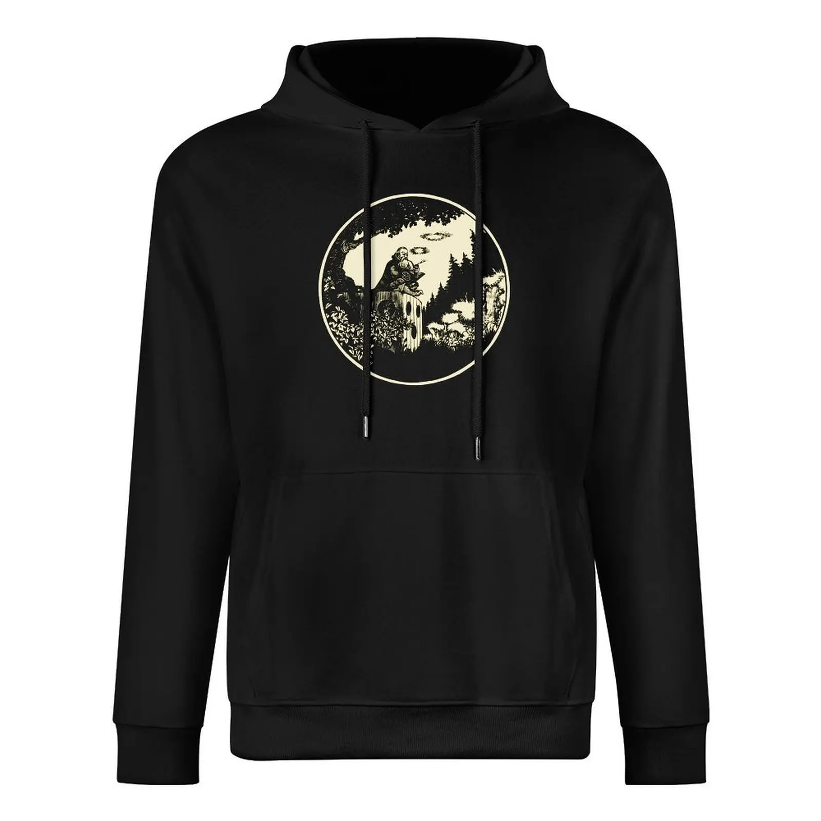 AD & D Smoking Wizard Pull à capuche pour hommes, pull d'hiver, vêtements pour hommes, sweat à capuche