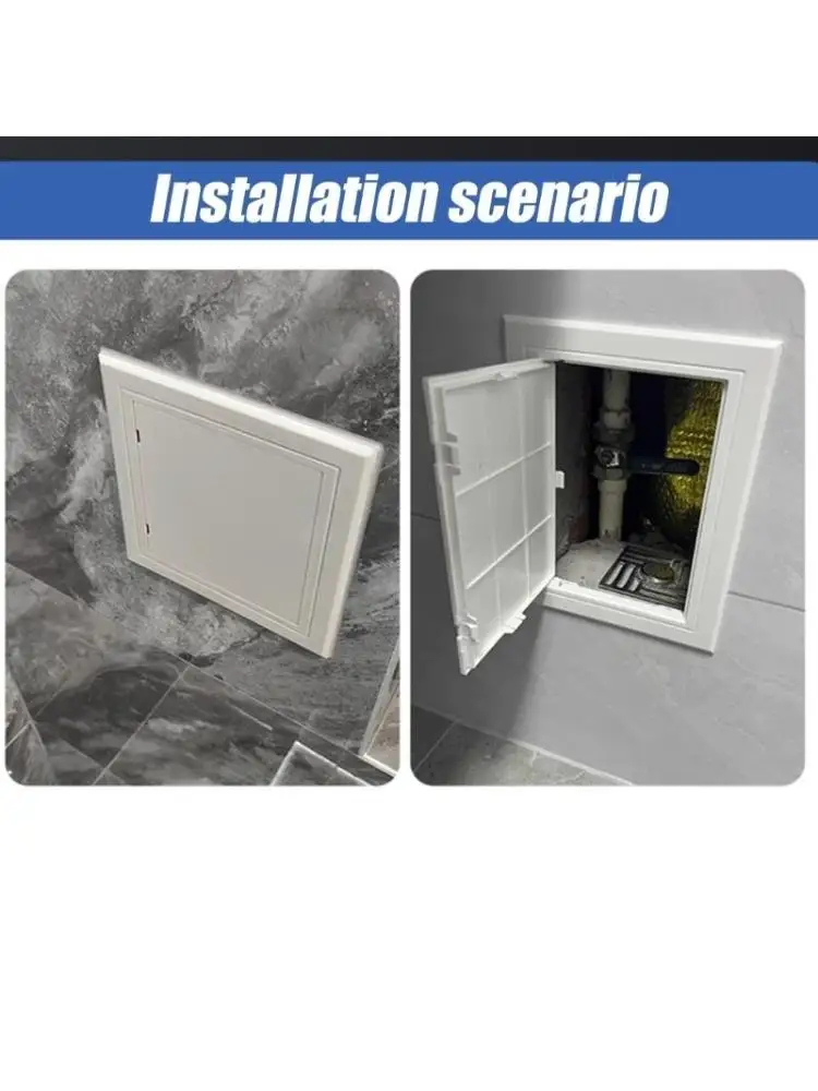 

Access Panel Inspection Hole ABS Access Door Wall Ceiling White Hatches Cover