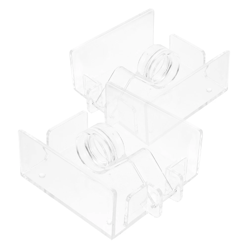 

2pcs Transparent Tissue Box Napkin Holder Acrylic Material For Kitchen Bathroom Living Room Hotel Banquet Bar Cafe Office