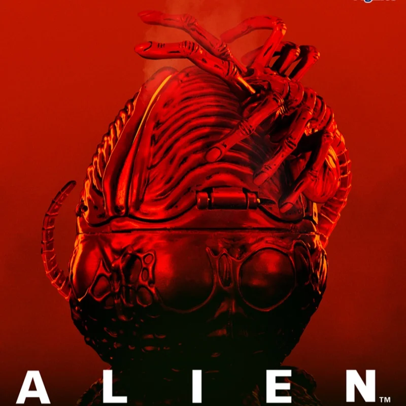 

52toys Lightning Dance Series Alien - Facehugger & Egg Articulated Figures