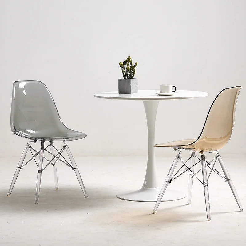 Joylove pc cadeira moda simples transparente cadeira de plástico cadeira de jantar simples personalidade criativa cadeira de jantar cadeira de café