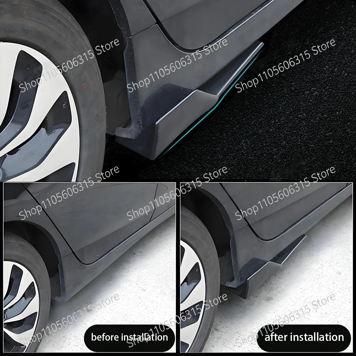 Extensión de alerón lateral de - Car Accessories Lipa reseña y precio