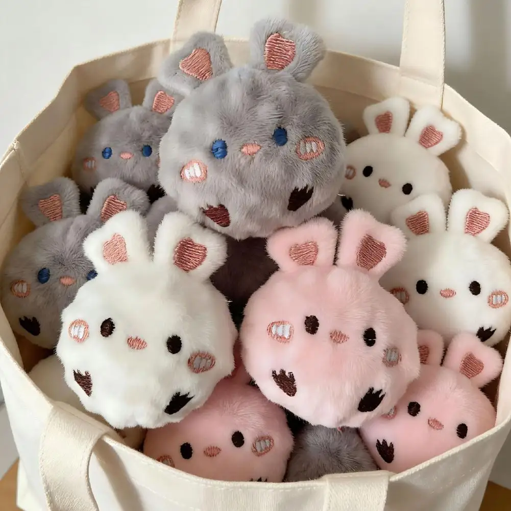 

Plush Rabbit Dog Chew Toy Bite Resistant Cartoon Bunny Dog Teething Toy with Squeaker Boredom Stress Relief Toy Pet Supplies New