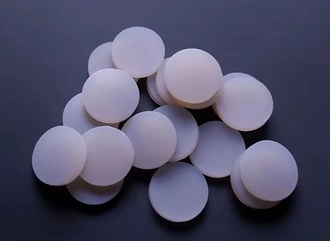 22*3mm Nature PTFE Silicone Septa Temperature Resistant -60℃ to 200℃