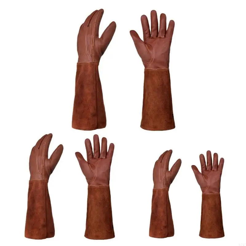 قفازات البستنة L74C العازلة للحرارة والمضادة للثقب مناسبة للنساء والرجال