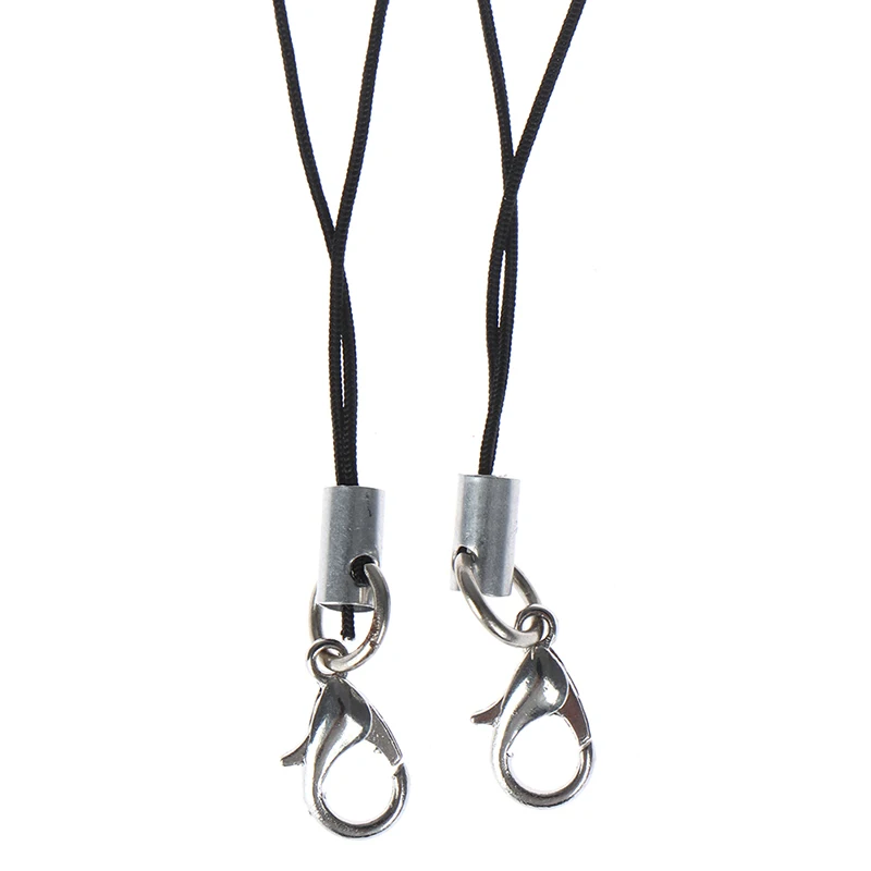 5/10Pcs Lanyard Lariat Cords Lobster Clasp Rope Keychains Hooks Mobile phone Strap Charms Keyring Bag Accessories Key Ring