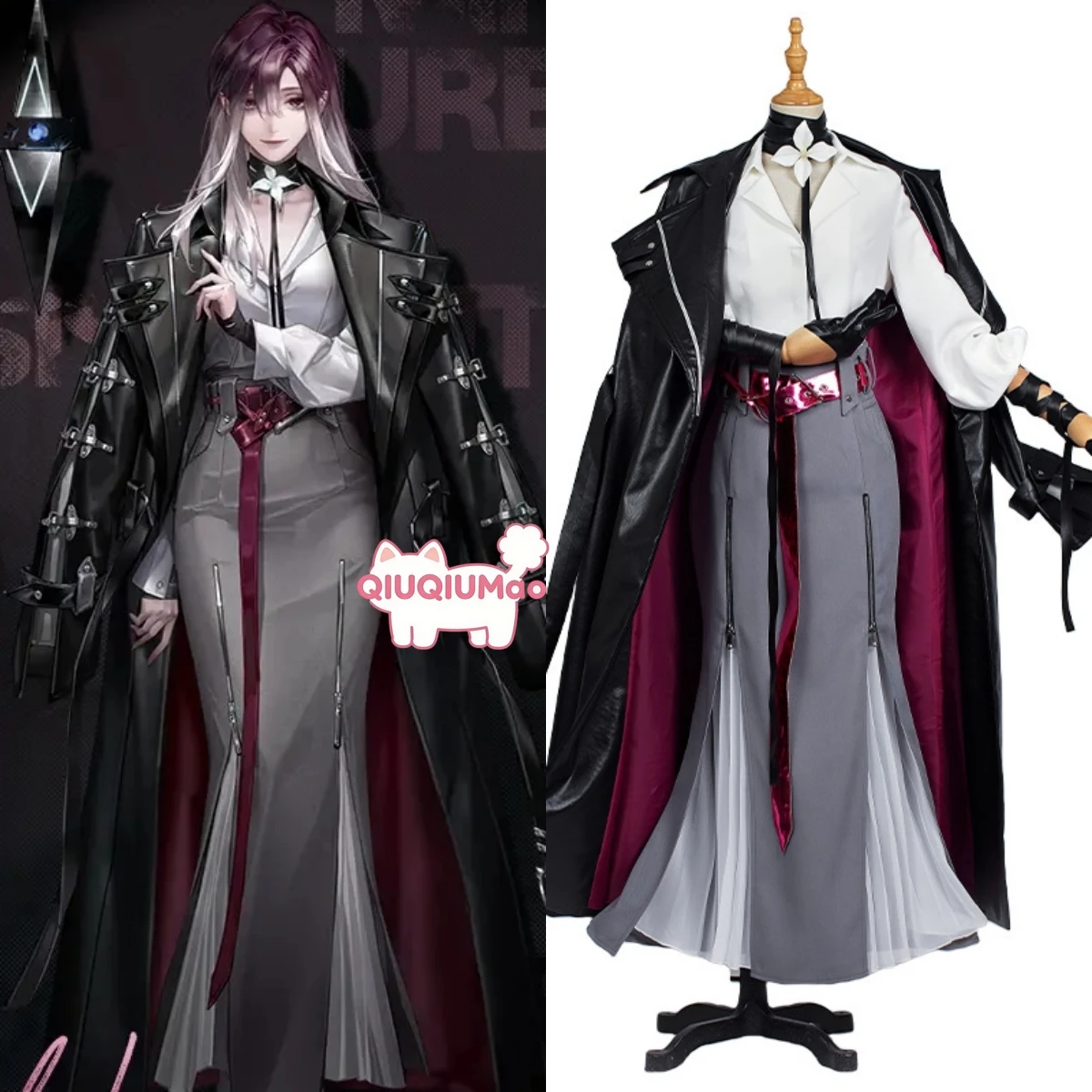 Game Path To Nowhere Cosplay Costume Anime Shalom Role Playing Fashion Dress Uniform Outfit for Women Comic Con Halloween Party