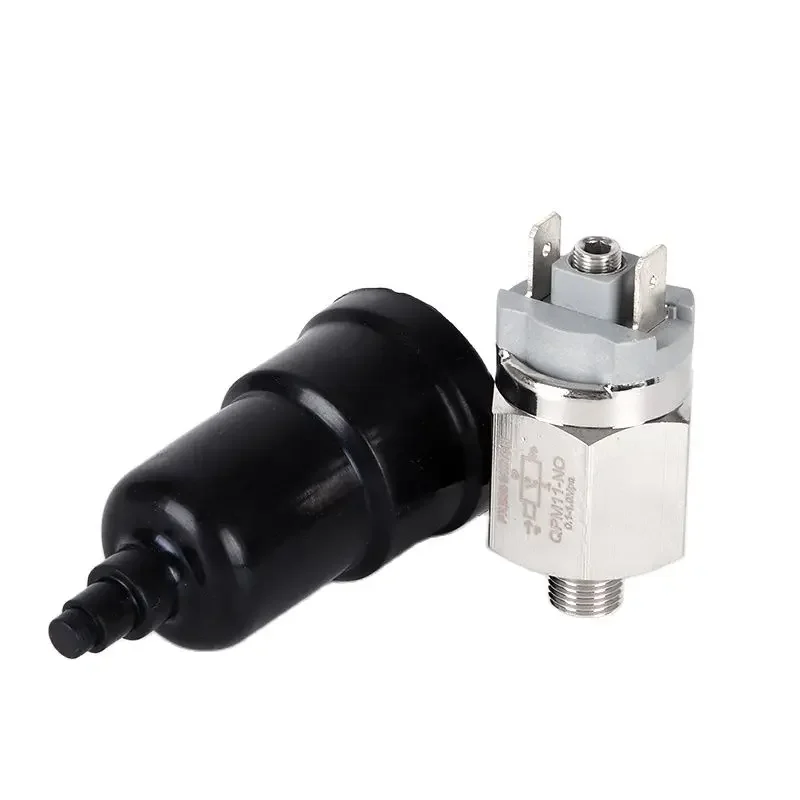 Hydraulic Adjustable Pressure Switch QPM/QPM11/4110124T-NO/NC 1.6/3/5/10 MPA High Oil 1/4'' 1/8