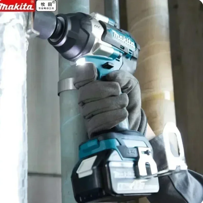 Makita-Torque Brushless Electric Brushless Brushless Brushless Brushless Impact Wralike, Batterie Lithium-Ion 1800 In, 18V, 1/2, DTW700, 2024 N.M