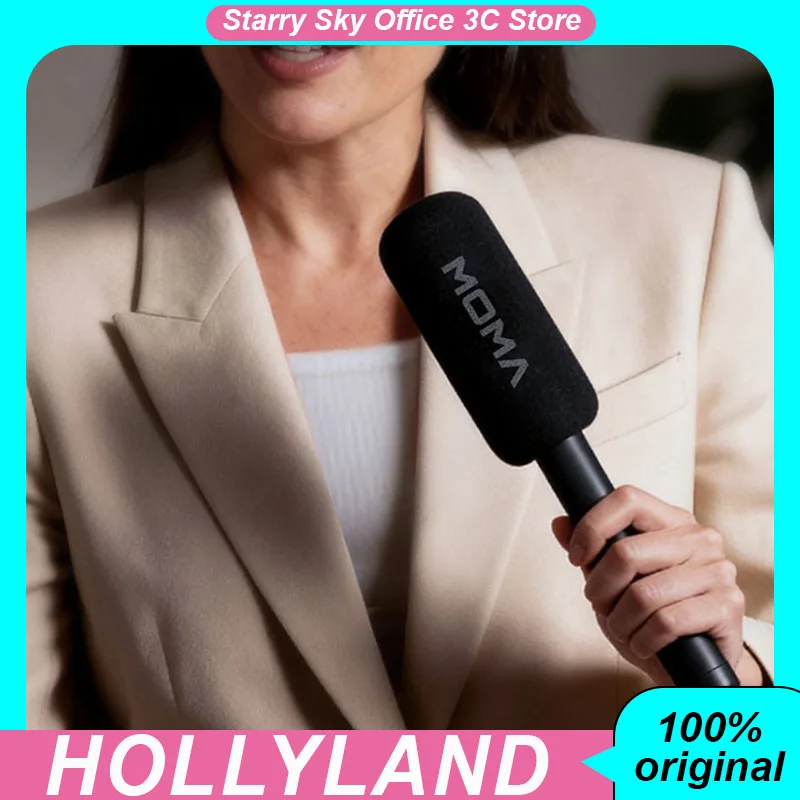 

Портативная ручка для микрофона HOLLYLAND, совместимая с несколькими петличными микрофонами для настольного портативного использования, масштабируемая ручка MOMA